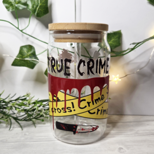 True Crime Trinkglas