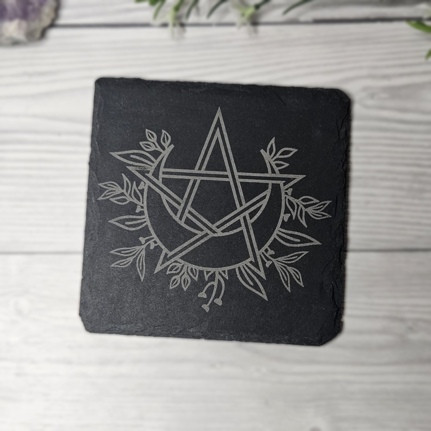 Schiefer Untersetzer - versch. Motive – Bild 6