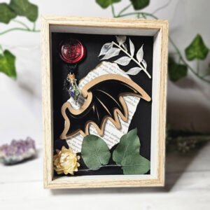 Bat Wing Deko Bilderrahmen