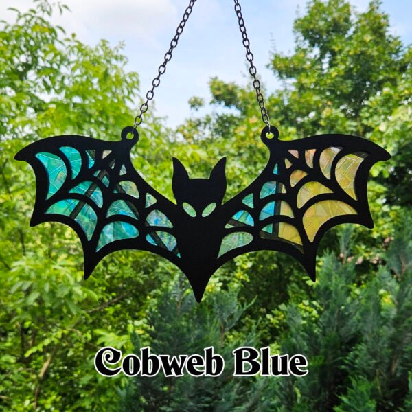 Cobweb Fledermaus Holz Sonnenfänger | Verschiedene Farben – Bild 3