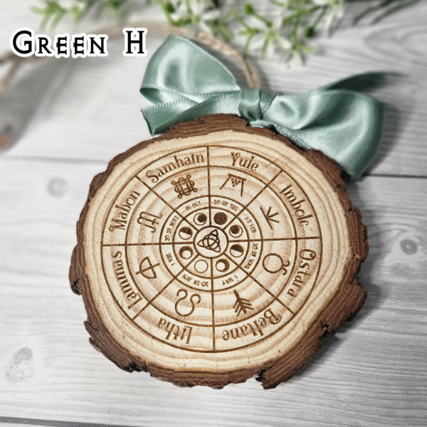 Jahreskreisfest Holzscheibe - Fairy Witch | Limited Edition – Bild 9