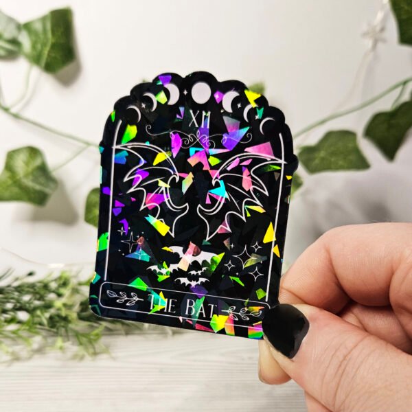 The Bat Glitzer Sticker