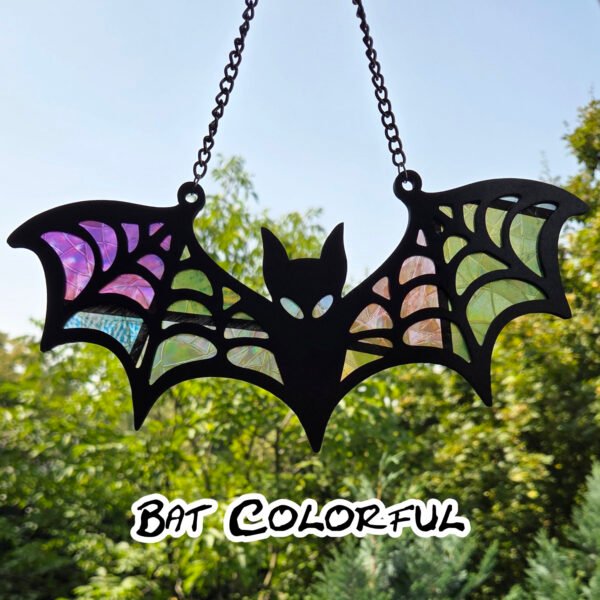 Fledermaus Holz Sonnenfänger | Verschiedene Designs & Farben – Bild 3