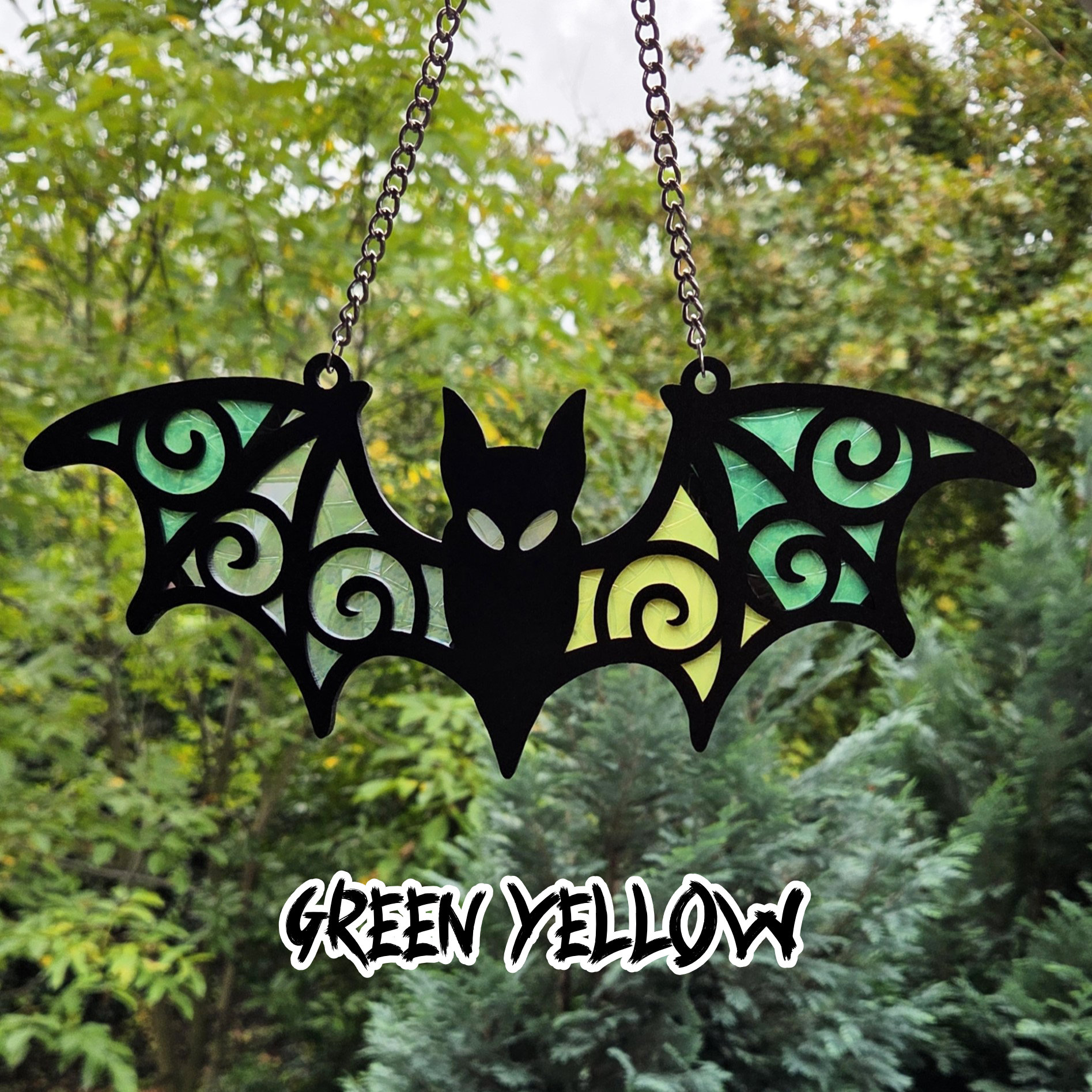 Fledermaus Holz Sonnenfänger | Verschiedene Designs & Farben – Bild 4