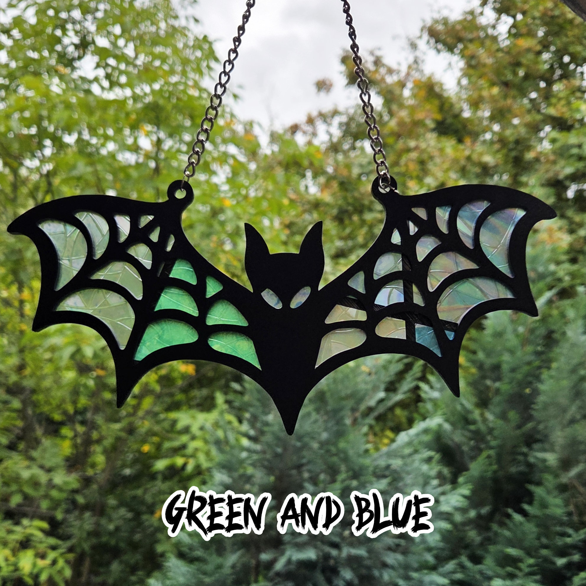 Fledermaus Holz Sonnenfänger | Verschiedene Designs & Farben – Bild 3