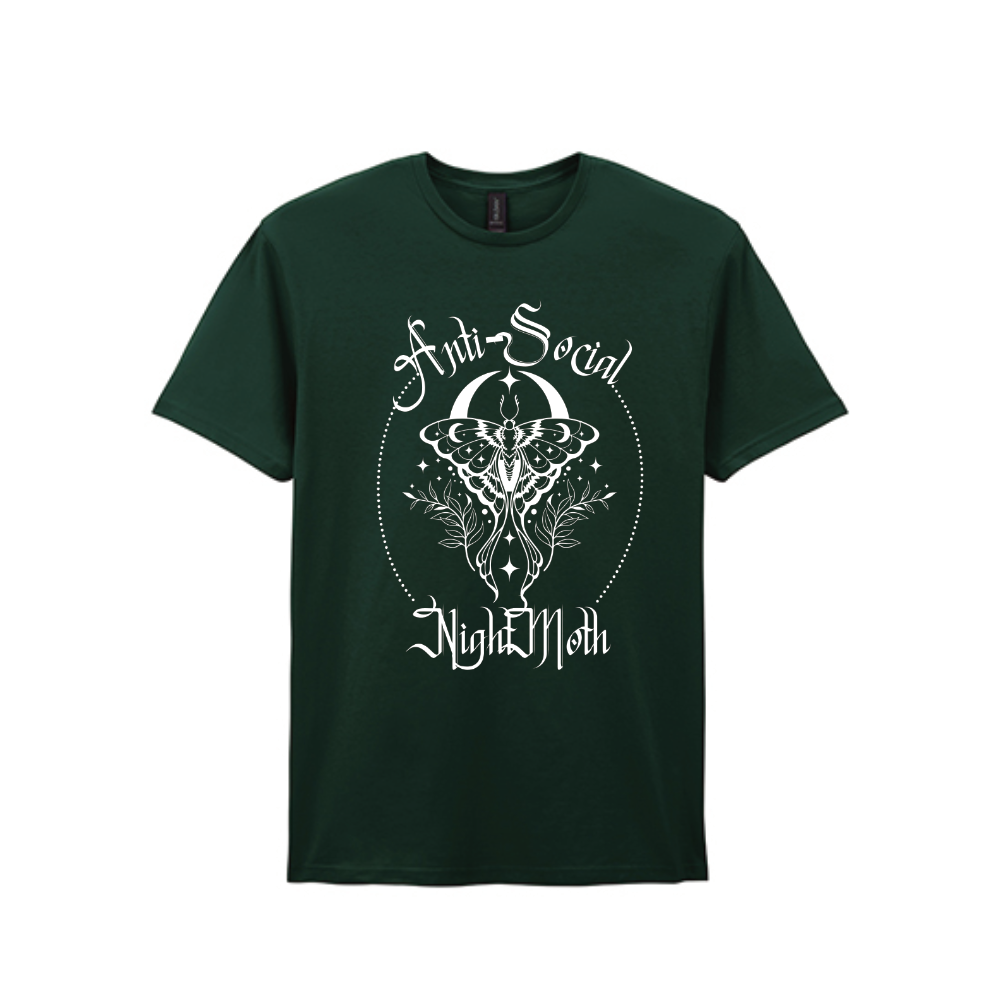 T-Shirt | Anti-Social Night Moth | Farbwahl – Bild 2