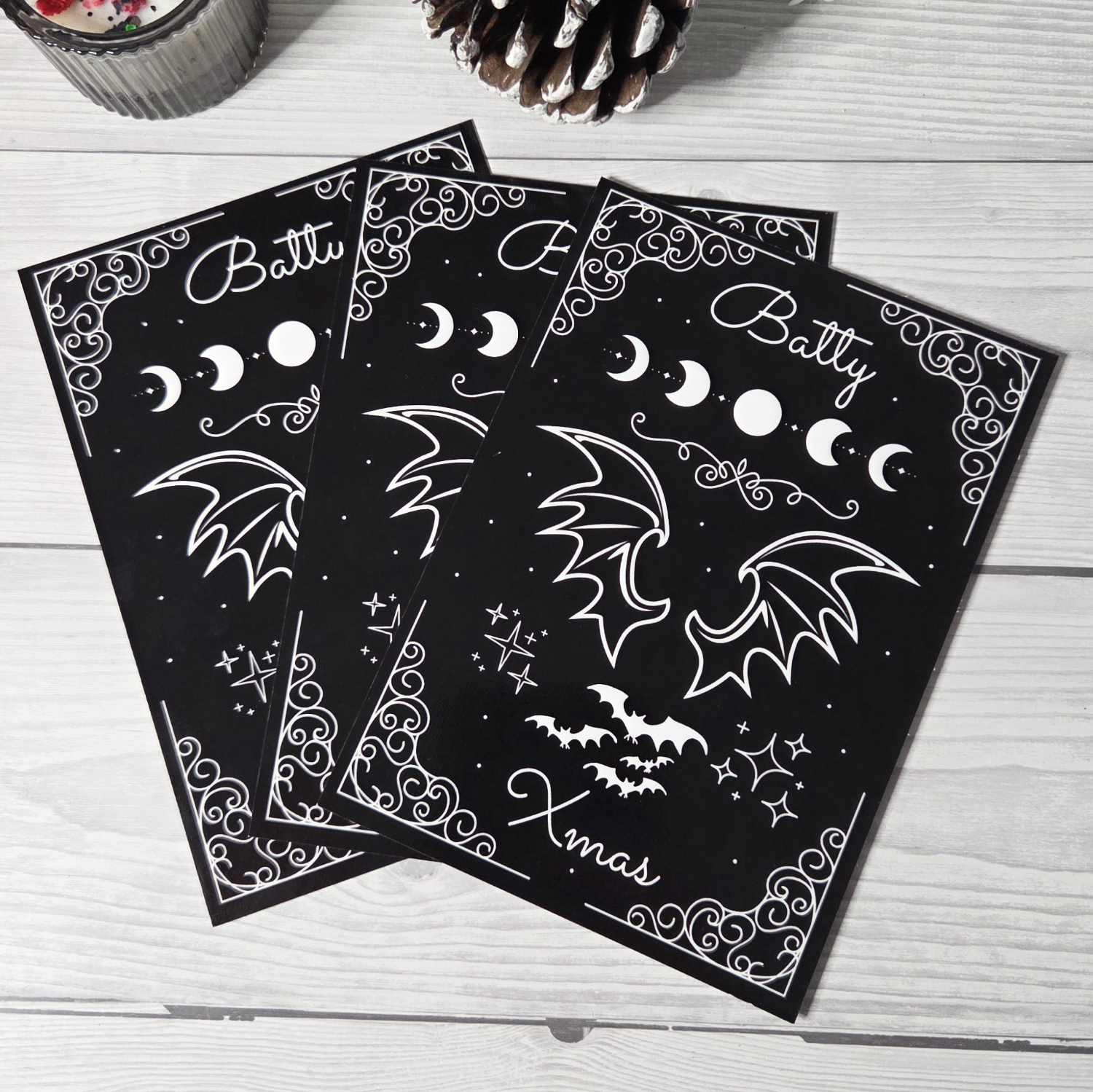 Batty Xmas Kartenset – Bild 2