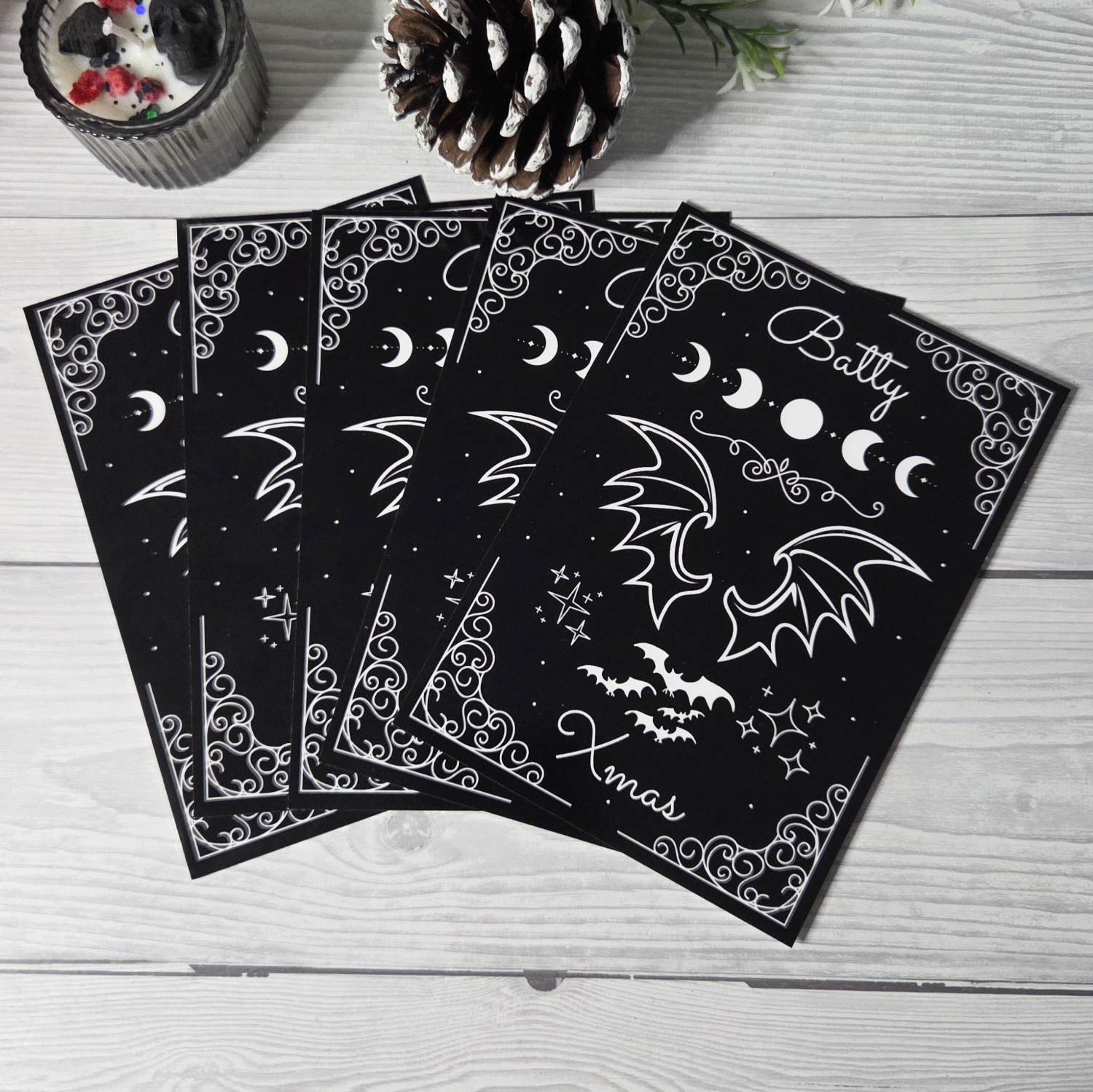 Batty Xmas Kartenset – Bild 3
