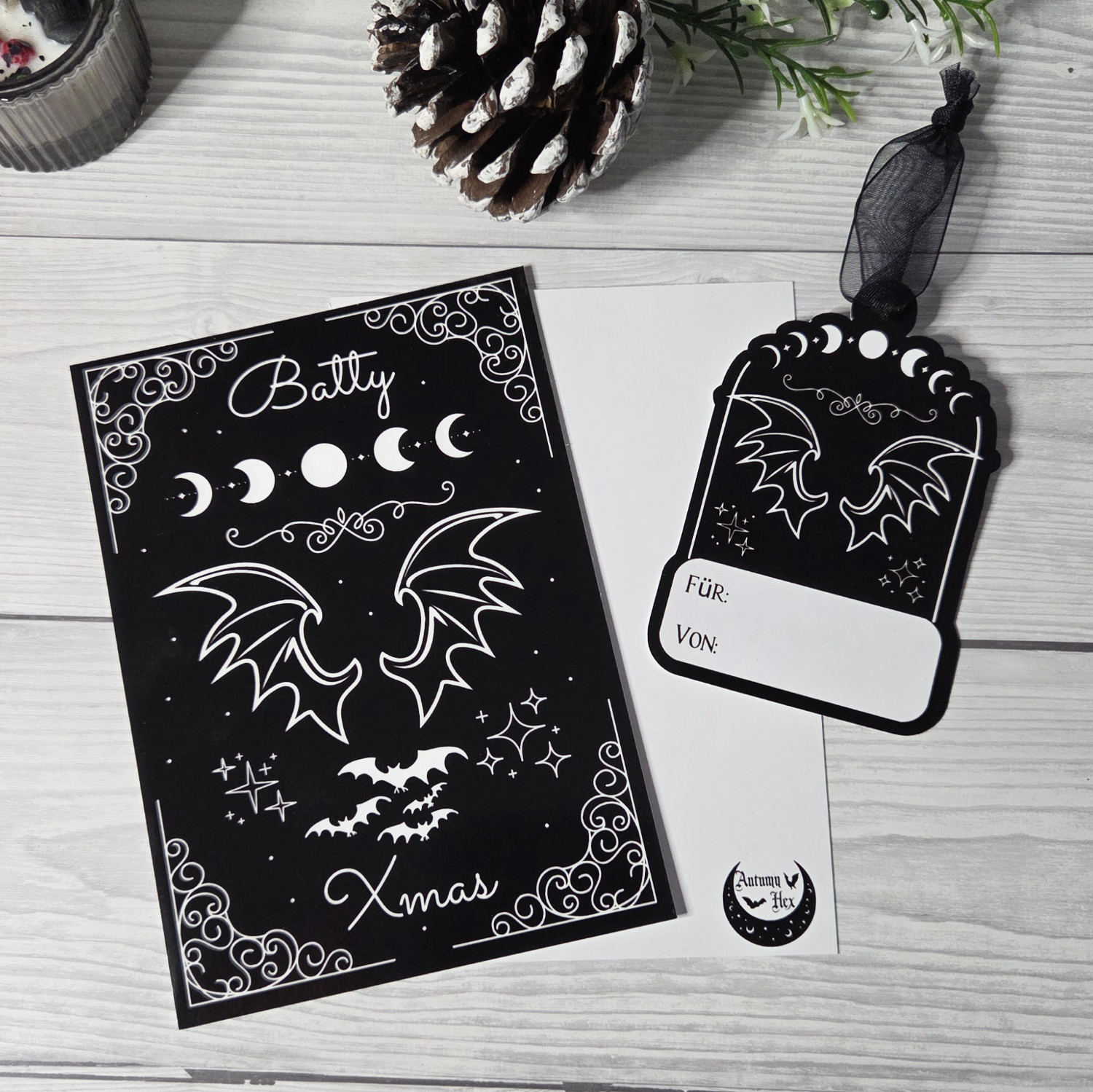 Batty Xmas Kartenset