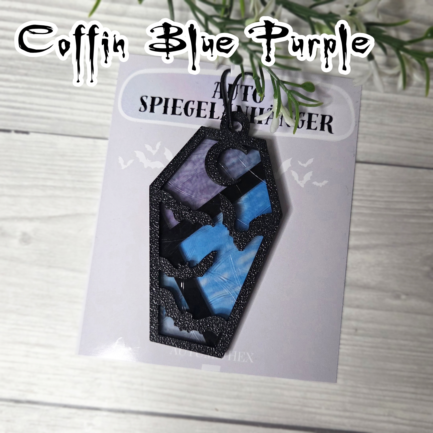 Coffin Car Autospiegelanhänger | Verschiedene Farben – Bild 2