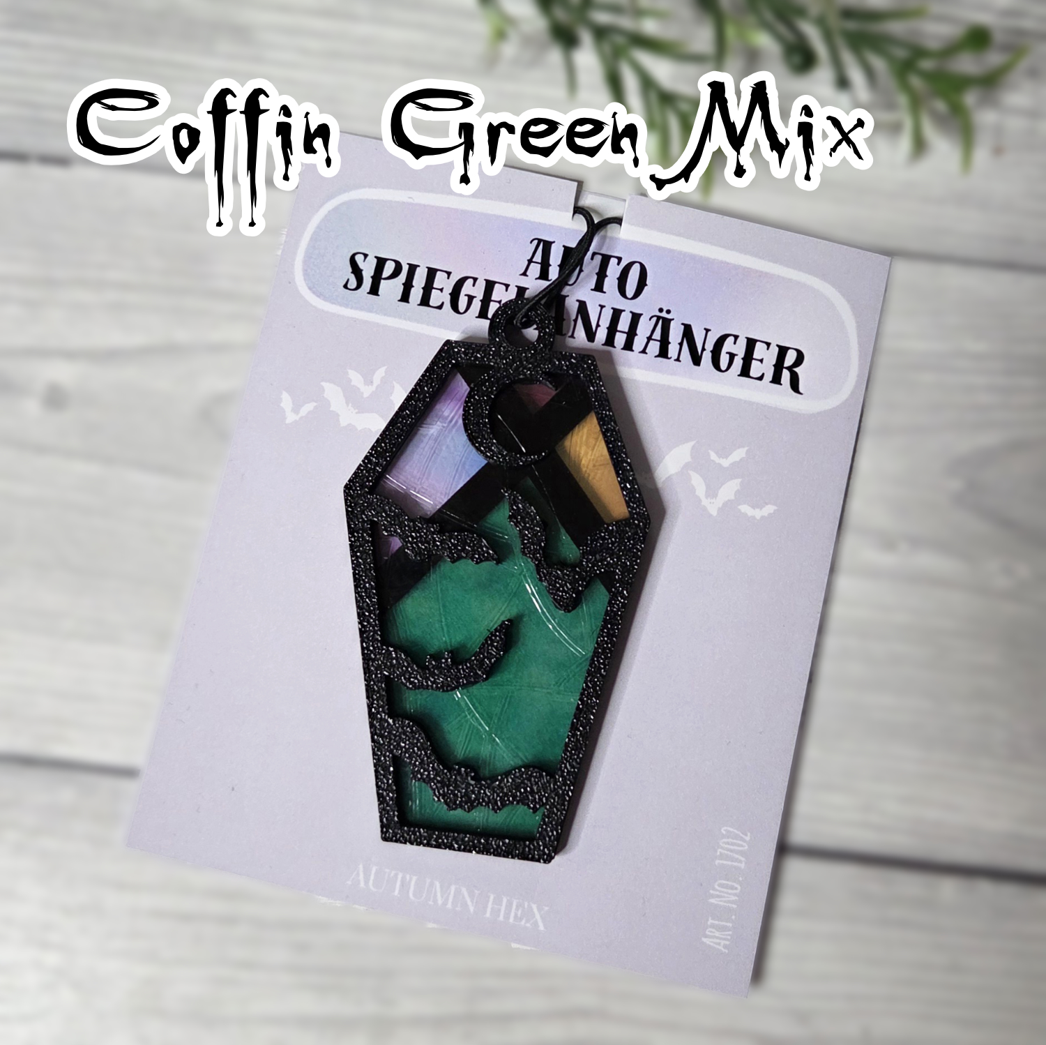 Coffin Car Autospiegelanhänger | Verschiedene Farben – Bild 6