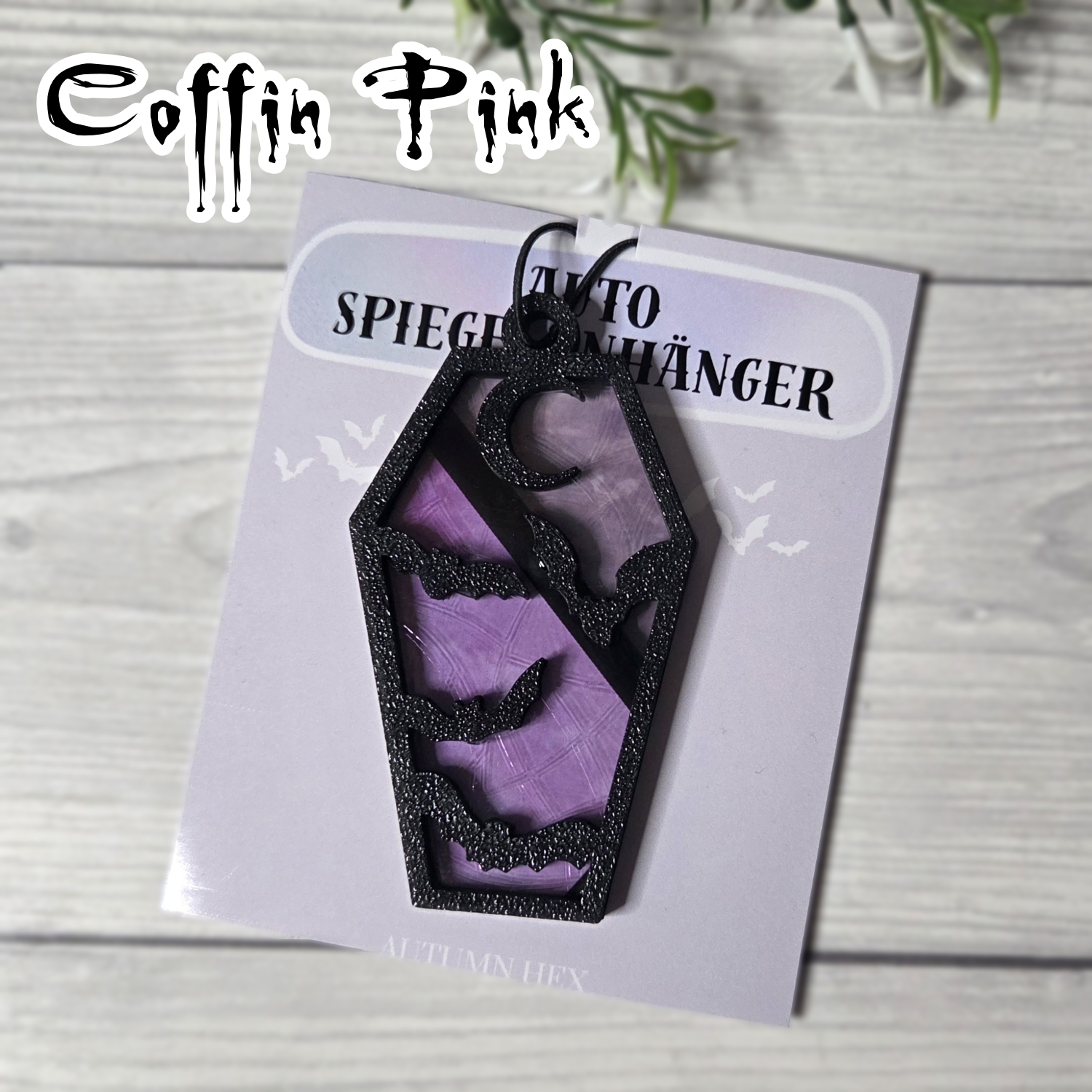 Coffin Car Autospiegelanhänger | Verschiedene Farben – Bild 4