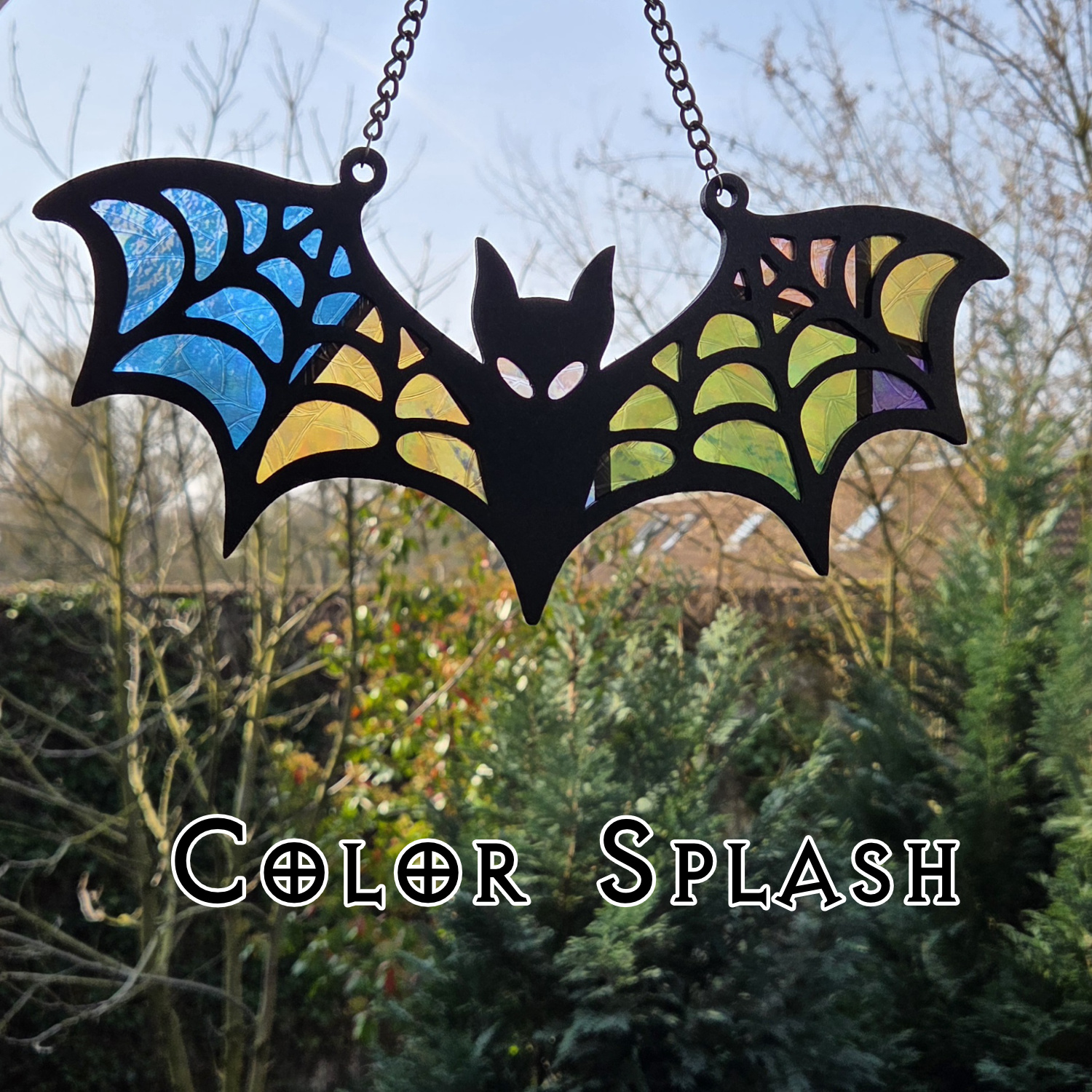 Fledermaus Holz Sonnenfänger | Verschiedene Designs & Farben – Bild 3