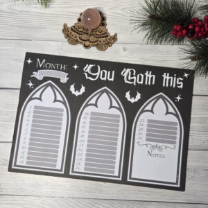 You Goth This Monatsplaner A4