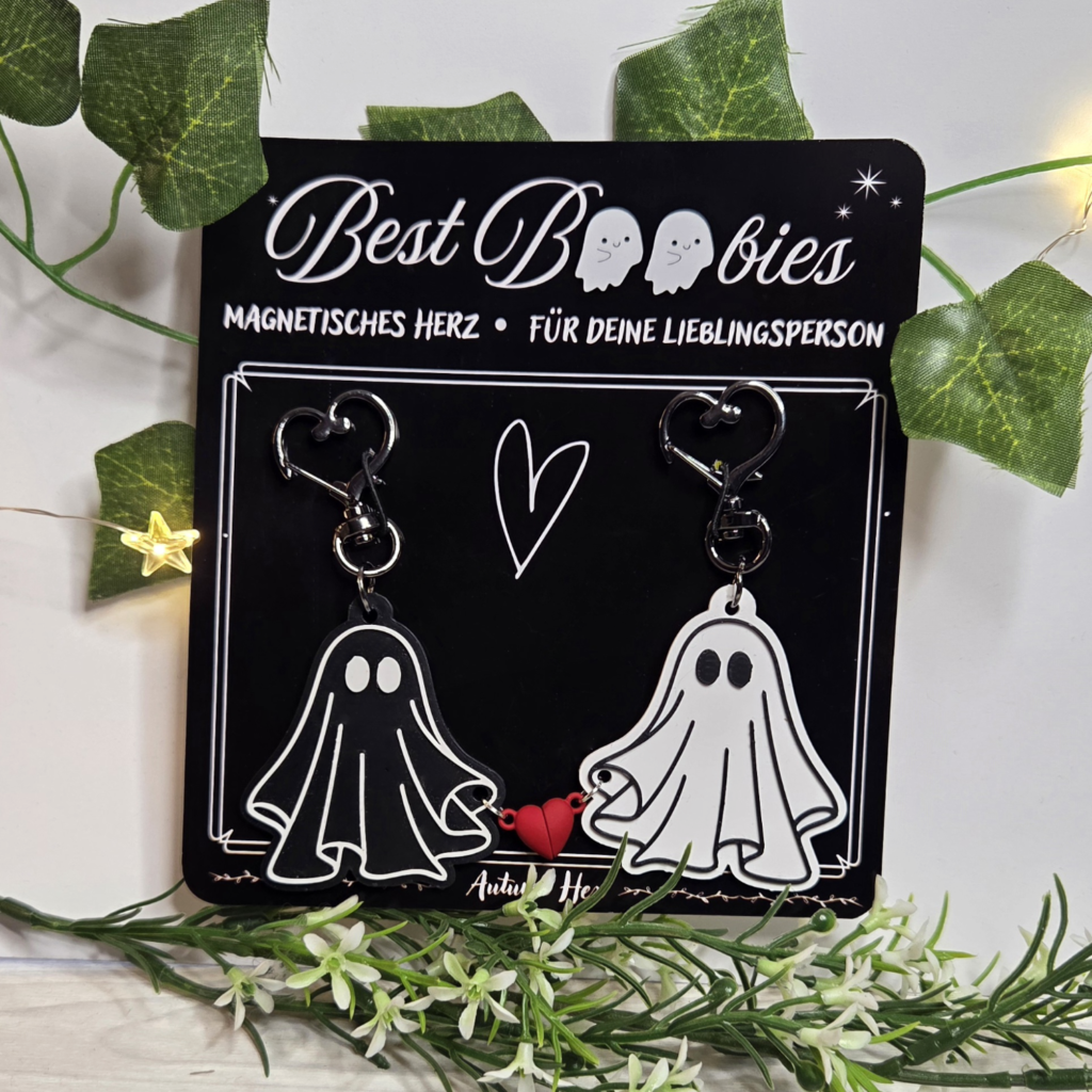 Best Boo-bies | Herz-Magnetanhänger (Farbwahl)