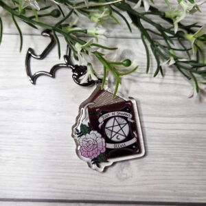 Book of Shadows Keychain