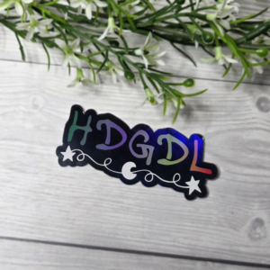 HDGDL | Millennial Core | Holo Sticker