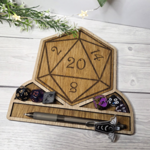 Roll the Dice | W&uuml;rfelschale & Untersetzer | Einzelst&uuml;ck