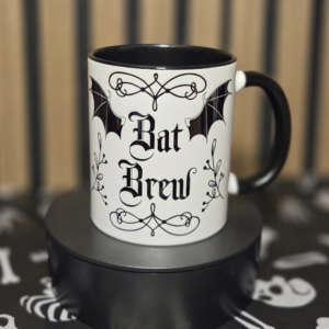 Bat Brew | Keramiktasse | Schwarz